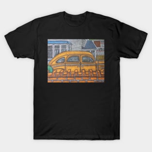 Classic Chrysler and blocky bricks - Seatoun Wellington T-Shirt